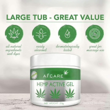 Private Label Natural Organic Cbd Hemp Active Relief Gel for Joints and Muscle